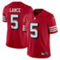 Nike Men's Trey Lance Scarlet San Francisco 49ers Alternate Vapor Limited Jersey - Image 1 of 4