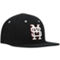 adidas Men's Black Mississippi State Bulldogs On-Field Baseball Fitted Hat - Image 4 of 4