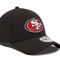 New Era Men's Black San Francisco 49ers Team Classic 39THIRTY Flex Hat - Image 4 of 4