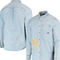 The Wild Collective Men's Blue LAFC Denim Button-Down Long Sleeve Shirt - Image 2 of 4