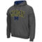 Colosseum Men's Charcoal Michigan Wolverines Arch & Logo 3.0 Pullover Hoodie - Image 3 of 4