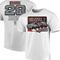 SMI Properties Men's White Buddy Baker NASCAR Hall of Fame Class of 2020 Inductee T-Shirt - Image 2 of 4