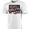 SMI Properties Men's White Buddy Baker NASCAR Hall of Fame Class of 2020 Inductee T-Shirt - Image 3 of 4