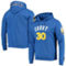 Pro Standard Men's Stephen Curry Royal Golden State Warriors Player Pullover Hoodie - Image 2 of 4