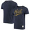 Original Retro Brand Men's Heathered Navy Michigan Wolverines Vintage Hail Tri-Blend T-Shirt - Image 1 of 4