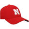 adidas Men's Scarlet Nebraska Huskers 2021 Sideline Coaches AEROREADY Flex Hat - Image 4 of 4