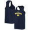 Nike Women's Navy Michigan Wolverines Arch & Logo Classic Performance Tank Top - Image 1 of 4