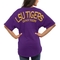 Spirit Jersey Women's Purple LSU Tigers Oversized T-Shirt - Image 1 of 4