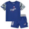 Outerstuff Infant Royal Los Angeles Dodgers Pinch Hitter T-Shirt & Shorts Set - Image 1 of 4