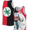 Mitchell & Ness Men's Eddie George Black/Scarlet Ohio State Buckeyes Sublimated Player Tank Top - Image 1 of 4