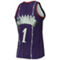 Mitchell & Ness Men's Tracy McGrady Purple Toronto Raptors 1996-97 Hardwood Classics NBA 75th Anniversary Diamond Swingman Jersey - Image 4 of 4