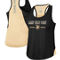 Colosseum Women's Black Army Black Knights Sachs 2-Hit Scoop Neck Racerback Tank Top - Image 1 of 4