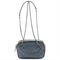 Chanel Black and Navy Matelasse Lambskin Shoulder Bag  (Pre-Owned) - Image 1 of 5