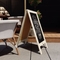 Flash Furniture Wooden A-Frame Magnetic Chalkboard - Image 2 of 5