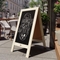 Flash Furniture Wooden A-Frame Magnetic Chalkboard - Image 3 of 5