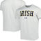 Under Armour Men's Heathered Gray Notre Dame Fighting Irish T-Shirt - Image 2 of 4