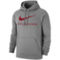 Nike Men's Gray Oklahoma Sooners Big Swoosh Club Pullover Hoodie - Image 3 of 4