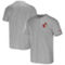 NFL x Darius Rucker Collection by Fanatics Men's Heather Gray San Francisco 49ers Henley T-Shirt - Image 1 of 4