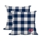 Logo Brands Minnesota Twins 2-Pack Buffalo Check Plaid Outdoor Pillow Set - Image 1 of 2