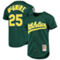 Mitchell & Ness Men's Mark McGwire Green Oakland Athletics 1997 Cooperstown Collection Authentic Jersey - Image 1 of 4