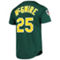 Mitchell & Ness Men's Mark McGwire Green Oakland Athletics 1997 Cooperstown Collection Authentic Jersey - Image 4 of 4
