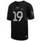 Nike Youth #1 Black Air Force Falcons 1st Armored Division Old Ironsides Untouchable Football Jersey - Image 3 of 4