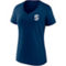 Fanatics Branded Women's Deep Sea Blue Seattle Kraken Team Mother's Day V-Neck T-Shirt - Image 3 of 4