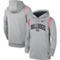 Nike Men's Gray Georgia Bulldogs 2022 Game Day Sideline Performance Pullover Hoodie - Image 2 of 4