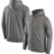 Nike Men's Heathered Gray Texas Longhorns Logo Stack Performance Full-Zip Hoodie - Image 1 of 4