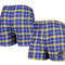Concepts Sport Men's Blue/Gold St. Louis Blues Ledger Flannel Boxers - Image 2 of 4