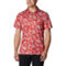 Columbia Men's Scarlet Ohio State Buckeyes Super Terminal Tackle Omni-Shade Polo - Image 1 of 4