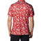 Columbia Men's Scarlet Ohio State Buckeyes Super Terminal Tackle Omni-Shade Polo - Image 3 of 4
