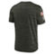 Men's Nike Brown Dallas Cowboys 2022 Salute to Service Velocity Team T-Shirt - Image 4 of 4