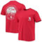 Image One Men's Red Houston Cougars Circle Campus Scene T-Shirt - Image 1 of 4