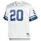 Mitchell & Ness Men's Barry Sanders White Detroit Lions Big & Tall 1996 Retired Player Replica Jersey - Image 3 of 4