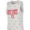 Concepts Sport Women's Cream Ohio State Buckeyes Agenda Stars Tank Top and Shorts Sleep Set - Image 3 of 4