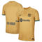 Nike Men's Yellow Barcelona 2022/23 Away Authentic Blank Jersey - Image 1 of 4