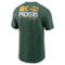 Nike Men's Green Green Bay Packers Team Incline T-Shirt - Image 4 of 4