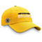 Fanatics Branded Men's Gold Boston Bruins Authentic Pro Rink Adjustable Hat - Image 2 of 4