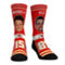 Rock Em Socks Patrick Mahomes & Travis Kelce Kansas City Chiefs Player Teammates Crew Socks - Image 1 of 2