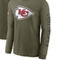 Men's Nike Olive Kansas City Chiefs 2022 Salute To Service Long Sleeve T-Shirt - Image 1 of 4