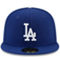 New Era Men's Royal Los Angeles Dodgers 2022 season Side Patch 59FIFTY Fitted Hat - Image 3 of 4