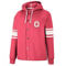 Colosseum Women's Scarlet Ohio State Buckeyes Mia Striped Full-Snap Hoodie Jacket - Image 3 of 4