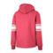Colosseum Women's Scarlet Ohio State Buckeyes Mia Striped Full-Snap Hoodie Jacket - Image 4 of 4