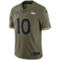 Nike Men's Jerry Jeudy Olive Denver Broncos 2022 Salute To Service Limited Jersey - Image 3 of 4