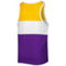 Mitchell & Ness Youth Purple/Gold Los Angeles Lakers Hardwood Classics Special Script Tank Top - Image 4 of 4