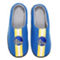 FOCO Men's Royal Golden State Warriors Team Stripe Memory Foam Slide Slippers - Image 1 of 4