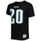 Mitchell & Ness Men's Brian Dawkins Black Philadelphia Eagles Retired Player Logo Name & Number T-Shirt - Image 3 of 4