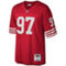 Men's Mitchell & Ness Bryant Young Scarlet San Francisco 49ers 1994 Legacy Replica Jersey - Image 3 of 4