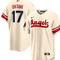 Nike Men's Shohei Ohtani Cream Los Angeles Angels 2022 City Connect Replica Player Jersey - Image 1 of 4